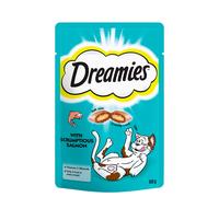 Dreamies Cat Treats with Salmon - Size: 60g