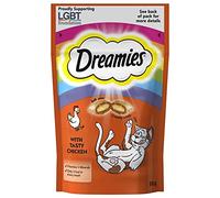 Dreamies Cat Treats with Tasty Chicken, 60g