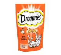 Dreamies Cat Treats with Tasty Chicken (60g) - Pack of 6