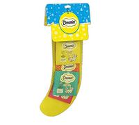 Dreamies Christmas Gift Stocking Cat Treats, Tasty Snacks with a mix of flavours, 5 x 30 g