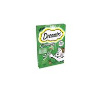 Dreamies Creamy Cat Treats 11x 4x10 g with Catnip - Creamy Cat Snacks with Catnip Flavor