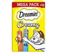 Dreamies Creamy Cat Treats with Chicken and Salmon 7 x 12 g