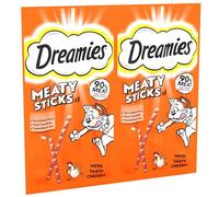 Meaty Sticks 84 Pieces, Cat Treats Tasty Snacks with Delicious Chicken, Pack of 14 x(30g)