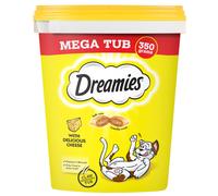 Dreamies Cat Treats Cheese - Mega Tub 350g