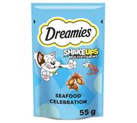 Dreamies Shakeups Seafood Celebrations Cat Treats - 55g