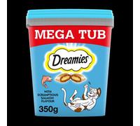 Dreamies Treats wiith Salmon for Cats Mega Pack 200g