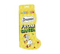 Dreamies Christmas Stocking for Cats - Yellow