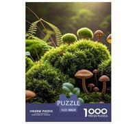 Dreamina-2025-07-05-4176-A Seamless Moss-inspired Pattern, Featur... 1000 Piece for Adults And Kids, Unique Challenging Jigsaw Puzzles, Jigsaw Puzzle Stress Reliver Family Educational Games 38x26cm/1