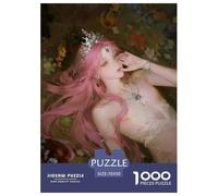 Dreamina-2025-07-07-3194-creative Portrait, from An Upward-lookin... 1000 Piece for Kids, Challenging & Brainteasing Puzzle, Jigsaw Puzzle Home Decoration Birthday Gifts 70x50cm/1000pcs