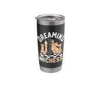 Dreaming About Chess Stainless Steel Insulated Tumbler