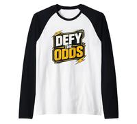 Dreaming Big Motivational Quote Fear Less Dream More Raglan Baseball Tee