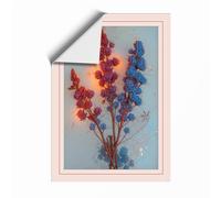 Dreaming Botanical Unframed Wall Art Print A4 (29.7×21cm), Wall Decor for Living Room, Bedroom, Office & Home, Art Gift