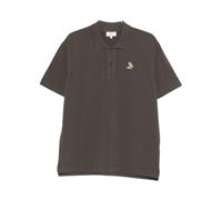 Dreaming Fox Comfort Polo, male, Maison Kitsuné, Polo Shirts, Brown, L, Tops L