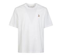 Dreaming Fox Comfort T-shirt, male, Maison Kitsuné, T-Shirts, White, XL, Tops XL