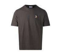 Dreaming Fox Comfort Tee-Shirt, male, Maison Kitsuné, T-Shirts, Gray, XL, Tops XL