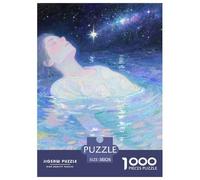 Dreaming Girl 1000 Piece for Kids, Fun Challenging & Brainteasing Jigsaw Puzzles, Jigsaw Puzzle Home Decoration Birthday Gifts 38x26cm/1000pcs