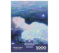 Dreaming Girl 1000 Piece for Kids, Fun Challenging & Brainteasing Jigsaw Puzzles, Jigsaw Puzzle Stress Reliver Family Educational Games 70x50cm/1000pcs