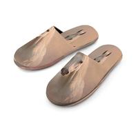 Dreaming Horse Men's Cozy Memory Foam Slippers Warm Cotton House Shoes Comfy Slipper for Indoor Outdoor