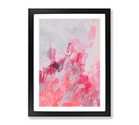 Dreaming Memories In Abstract Modern Framed Print | A2 Black Framed Wall Art | Ready to Hang | Abstract Fantasy Picture | Living Room Bedroom Lounge Office