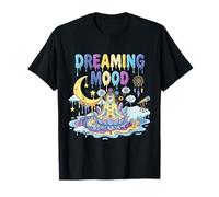 Dreaming Mood Chakra Lotus Astral Meditation Yoga T-Shirt