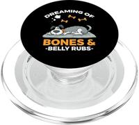 DREAMING OF BONES AND BELLY RUBS PopSockets PopGrip for MagSafe