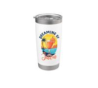 Dreaming of Java Stainless Steel Insulated Tumbler
