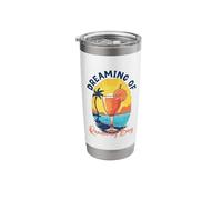 Dreaming of Runaway Bay Stainless Steel Insulated Tumbler