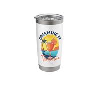 Dreaming of Taormina Stainless Steel Insulated Tumbler