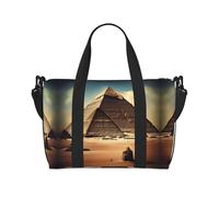 Dreaming of the Pyramids of Khufu Crossbody handbag, travel casual handbag, suitable for work, travel, fitness, tourism, women's zipper storage bag,