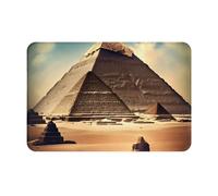 Dreaming Of The Pyramids Of Khufu Doormat, Washable Entryway Doormat, 23.6 X 15.7 Inches,# Suitable For Both Indoor And Outdoor Use.