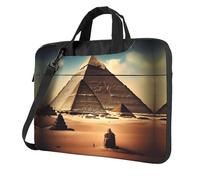 Dreaming of the Pyramids of Khufu Printed Laptop Crossbody Bag Crossbody Briefcase Easy To Use When Traveling For Business 13 inch