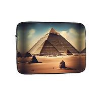 Dreaming of The Pyramids of Khufu Unisex Shockproof Laptop Sleeve, Made of high-Density Oxford Fabric, Convenient Zipper Opening