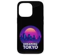 Dreaming Tokyo Vaporwave Skyline Case for iPhone 13 Pro