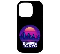 Dreaming Tokyo Vaporwave Skyline Case for iPhone 14 Pro