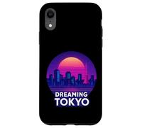 Dreaming Tokyo Vaporwave Skyline Case for iPhone XR