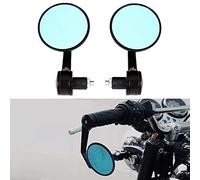 DREAMIZER 7/8" 22mm Motorcycle Handlebar End Mirror, Motorcycle Side Mirror Replacement for Z1000 Z750 MT03 MT09 FZ6 SV650 SV1000 CB1000R CBF125 Monster M696 821