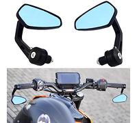 DREAMIZER 7/8" 22mm Motorcycle Handlebar End Mirror, Motorcycle Side Mirror Replacement for Z1000 Z750 MT03 MT09 FZ6 SV650 SV1000 CB1000R CBF125 Monster M696 821