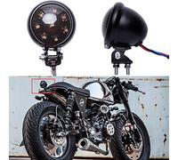 DREAMIZER 8 LED Motorcycle Tail Light Smoke Running Stop Brake Lamp for Street Bike Chopper Bobber Cafe Racer Cruiser CB1300 883 iron