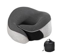 Dreamjoys Travel Pillow Pro 2.0, Travel Pillow Dreamjoy, Travel Neck Pillow Test Winner, Memory Foam Travel Accessories Pillow, Neck Pillow Car, Soft Fit, Ideal for Travel by Plane, Car, Train (B)