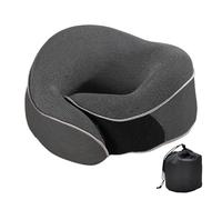 Dreamjoys Travel Pillow Pro 2.0, Travel Pillow Dreamjoy, Travel Neck Pillow Test Winner, Memory Foam Travel Pillow, Neck Pillow Car, Soft Fit, Ideal for Travel by Plane, Car, Train (A)