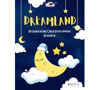 Dreamland Coloring Book | Huebie: Thoughtfully designed using Child Development Research | Ages 3-5 | A Bedtime Calming + Breathing Routine