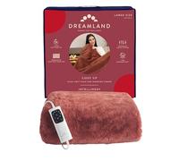 Dreamland Cosy Up Silky Soft Faux Fur Warming Throw Terracotta 160 X 120 Cm