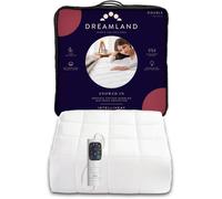 Dreamland Electric Mattress Protector Snowed In Organic Cotton -16887C