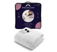 Double Dual Control Dreamland Scandi Heated Sherpa Underblanket Full Bed 16696