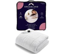 Dreamland Hunker Down Scandi Sherpa Under Blanket Double