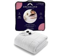 Dreamland Hunker Down Electric Blanket Super King Size Scandi Dual Control 16698
