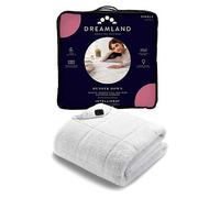 Dreamland Hunker Down Scandi Sherpa Full Bed Size Mattress Warmer Single 190X90Cm