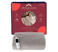 Dreamland Indulgent Days XL Electric Throw Geometric Grey 140 x 180cm