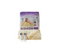Dreamland Intelliheat 16454 150W 6 Heat Settings King Dual Over Blanket in Cream