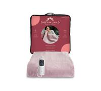 Dreamland Intelliheat Luxury Heated Pink Throw